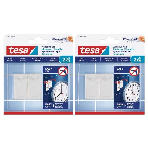 Tesa – Adhesive Nail 2 x 2Kg – Pack of 2 (2 Piece Per Pack)