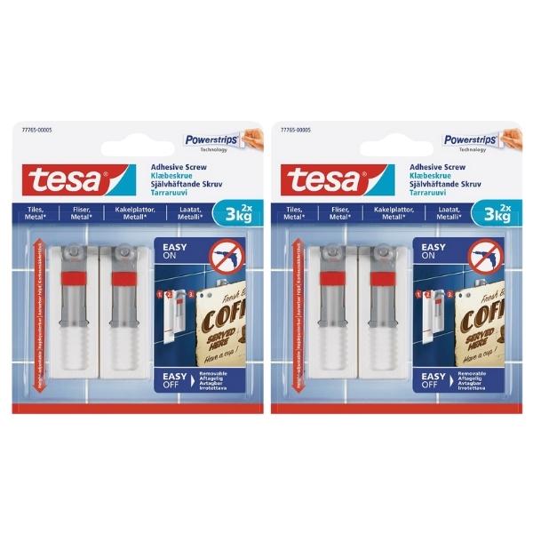 Tesa Adhesive Screw 2 x 3Kg – Pack of 2