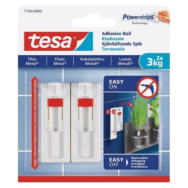 Tesa – Adhesive Nail for Tiles and Metals 3Kg – 2 Piece