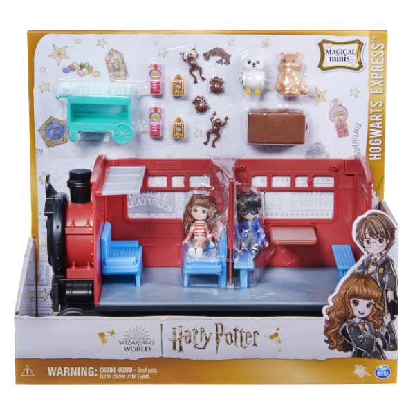 Harry Potter Hogwarts Express Train Playset – (Harry & Hermione)