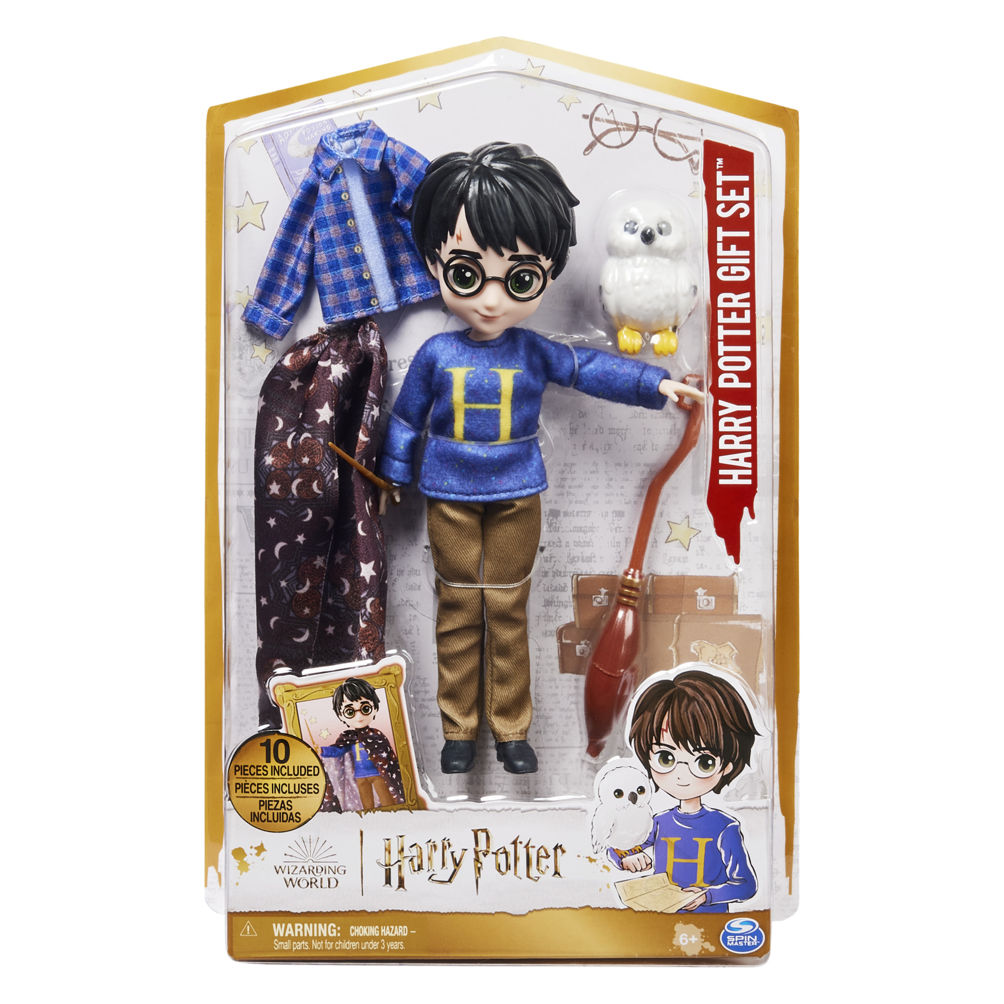 Harry Potter 8″ Deluxe Harry Gift Set