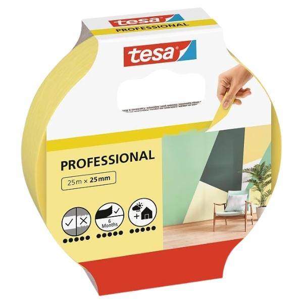 Tesa – Masking Tape 25mm x 25m – Professional