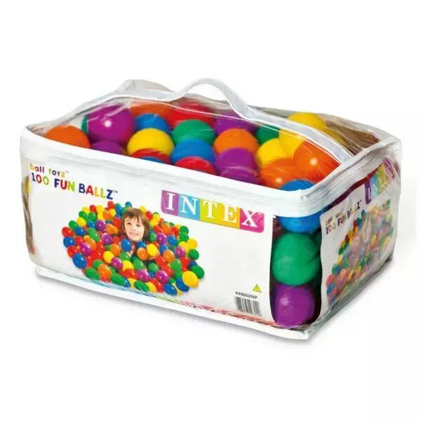 INTEX Ball Small Fun – 6.5cm – 100-Piece