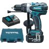 Makita – Cordless Impact Drill DHP458ZK , 3.0Ah Battery, Charger and Case Makita – Cordless Impact Drill DHP458ZK , 3.0Ah Battery, Charger and Case