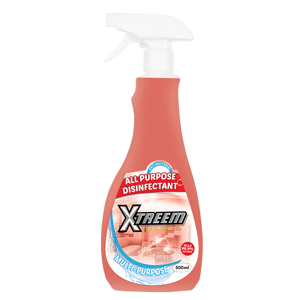 Xtreem All Puropse Disinfectant Cleaner – 500ml Spray Bottle
