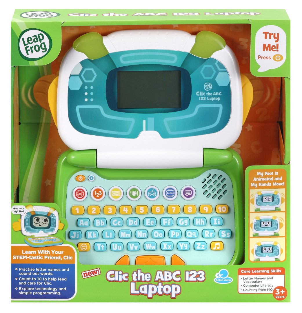 Leapfrog Clic The ABC 123 Laptop – Scout