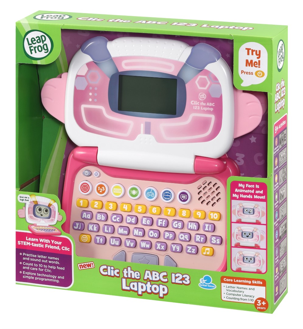 Leapfrog Clic The ABC 123 Laptop – Violet