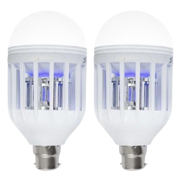 Flash – LED Insect Killer Lamp 6W B22 6500K Daylight – Pack of 2