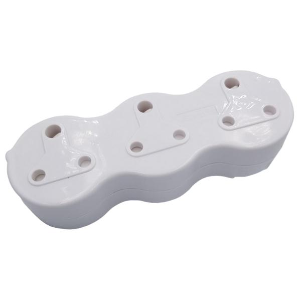Zenith – 3 Way Plug Adaptor 3 x 16A Wavy