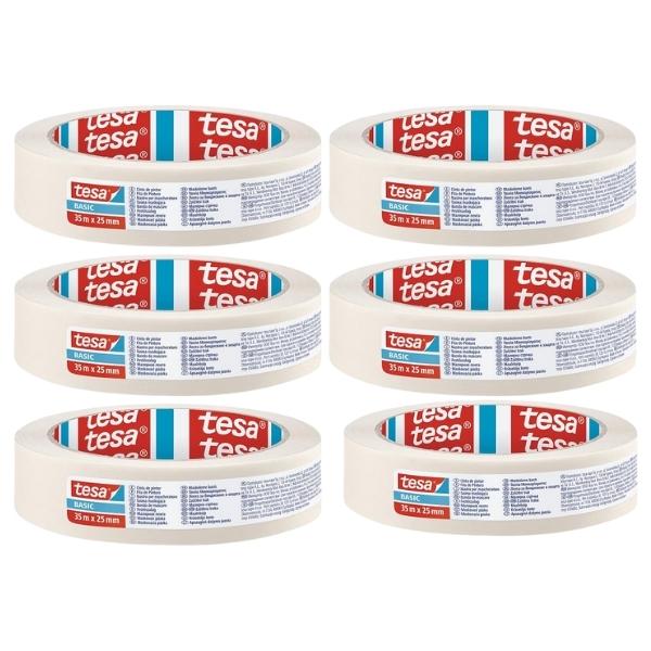 Tesa – Masking Tape 25mm x 35m – Pack of 6