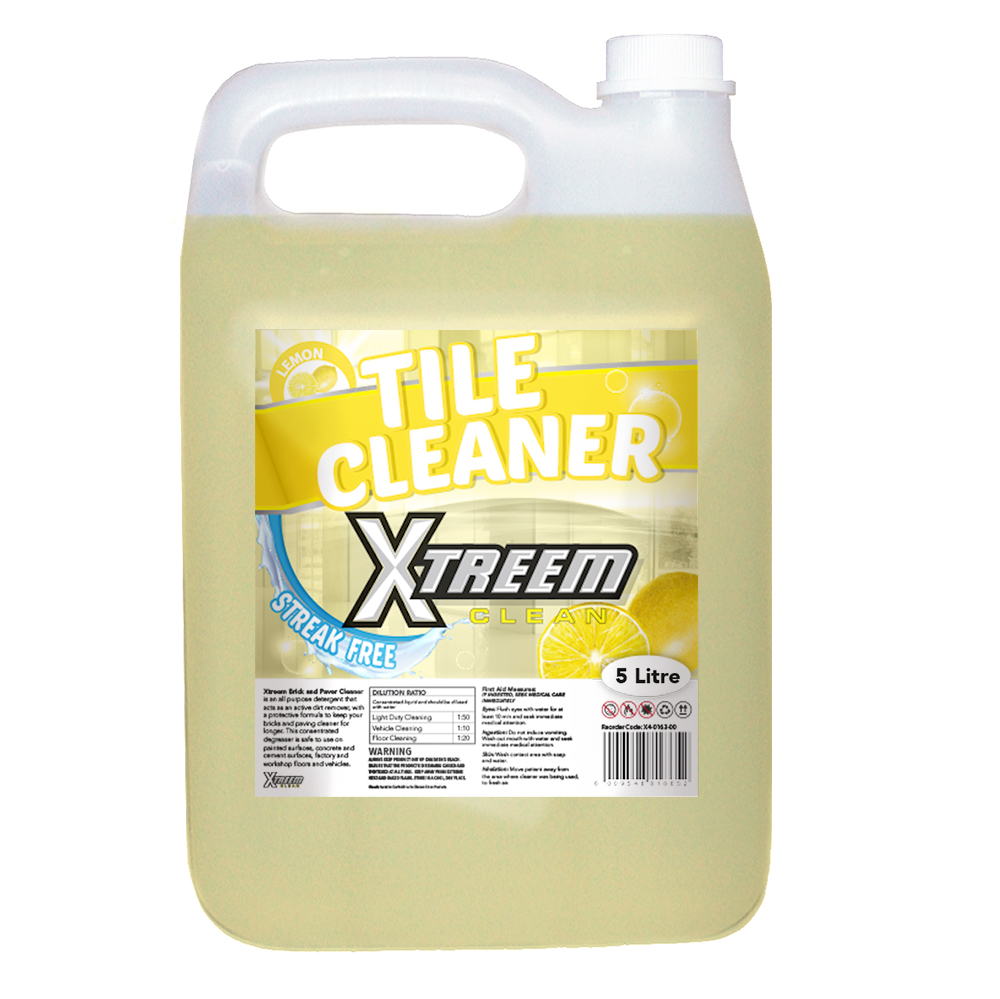 Xtreem Tile Cleaner 5L – Citrus Lemon Fragrance