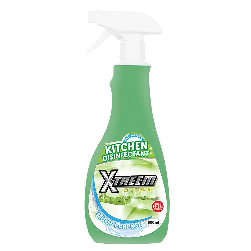 Xtreem Multi Purpose Kitchen Disinfectant – 500ml Spray Bottle