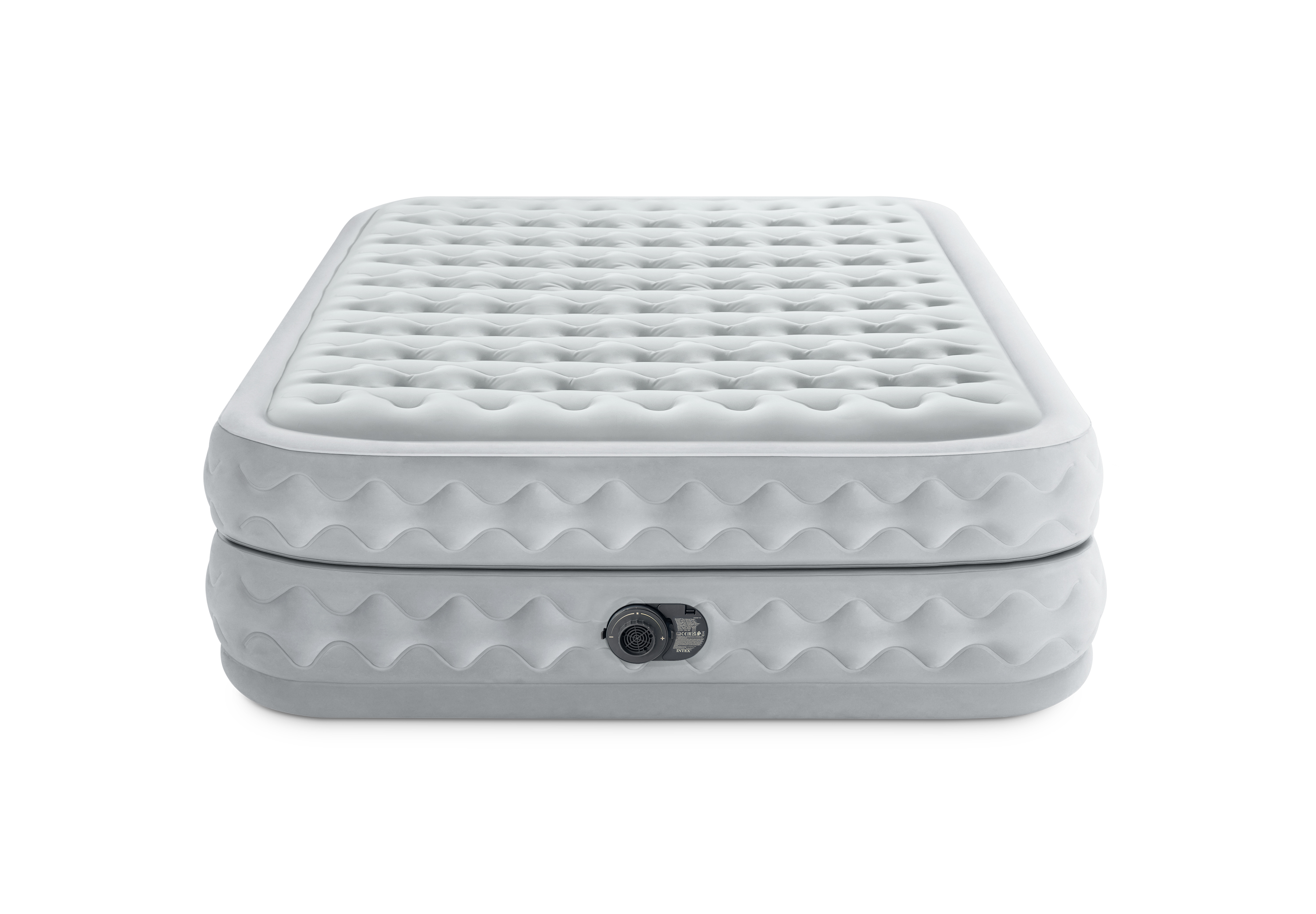 Intex Queen Supreme Air-Flow Airbed With Fiber-Tech Bip (Built-In Pump)