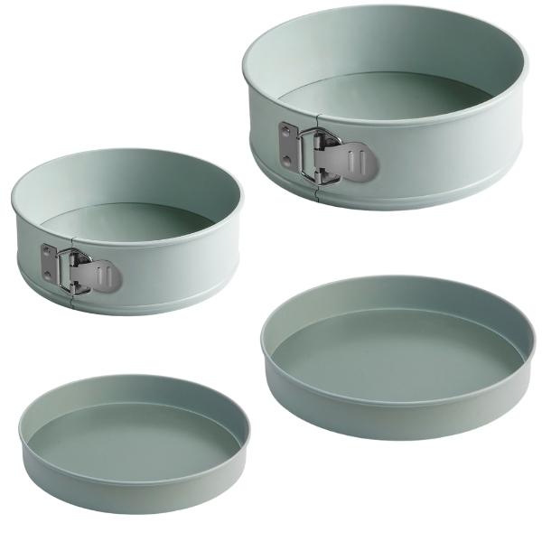 Jamie Oliver – Non-Stick Cake Pan/Tin Combo Set – Loose Base – 4 Piece