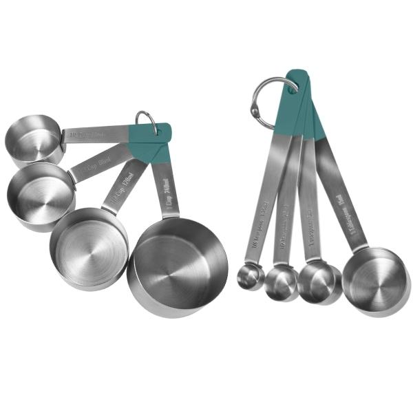 Jamie Oliver – Measuring Cups and Spoons Combo Set – 8 Piece in Total