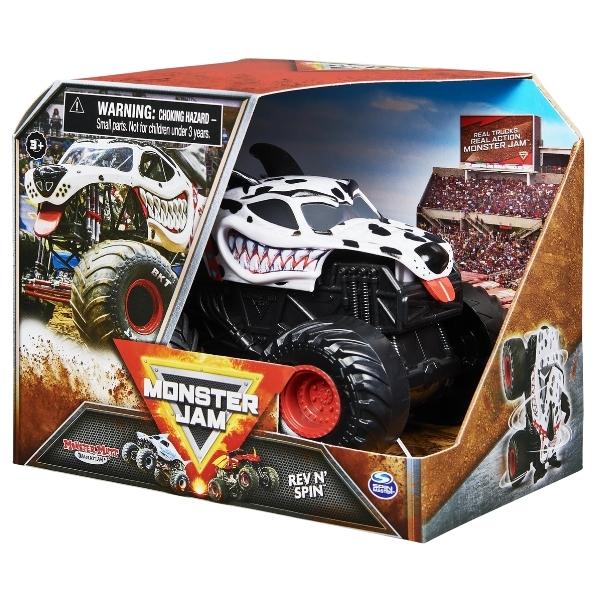 Monster Jam – Rev N’ Spin Truck 1:43 Series 10 – Monster Mutt Dalmatian