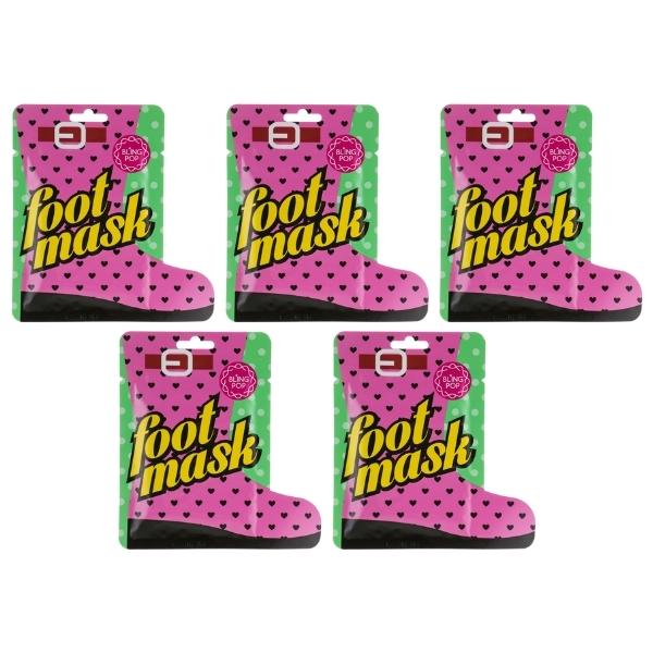 Bling Pop – Shea Butter Healing Foot Mask – Pack of 5