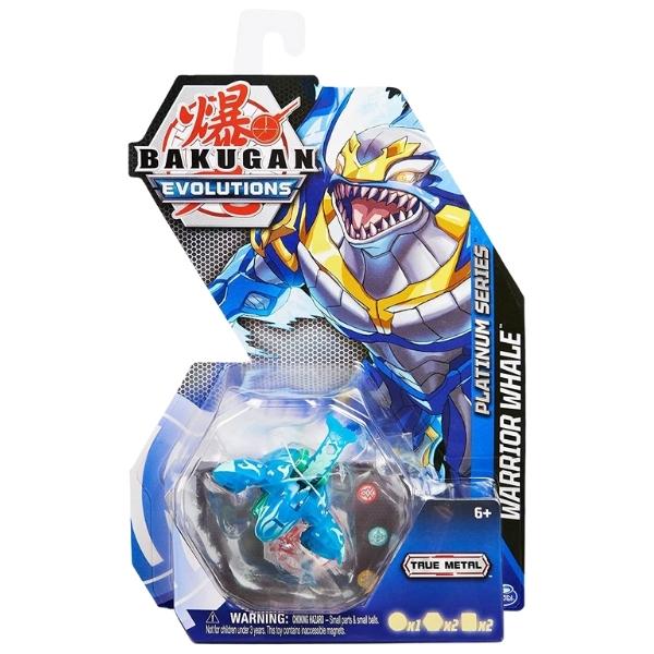 Bakugan Evolutions – True Metal Bakugan Platinum Series – Warrior Whale