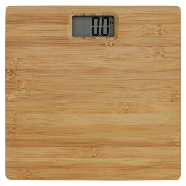 Bamboo Digital Bathroom Scale – 28 x 28cm – Max Load 180kg