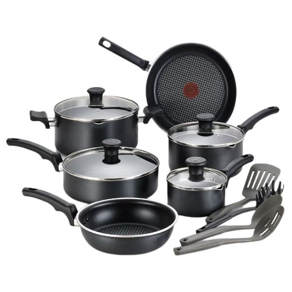T-fal – Comfort Non-stick Cookware Set – 14 Piece