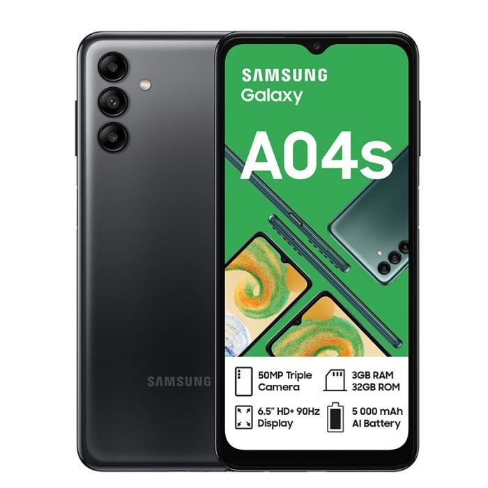 Samsung Galaxy A04s 32GB LTE Dual Sim – Black