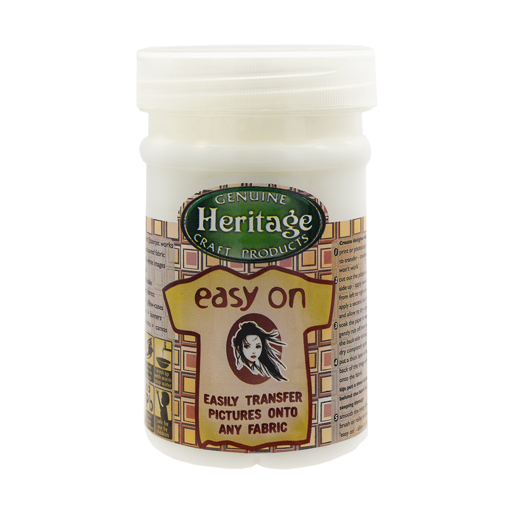 Heritage Easy On Fabric Transfer Medium – 250ml