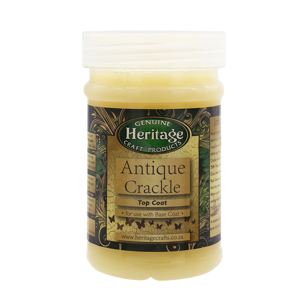 Heritage Antique Crackle Top Coat – 250ml