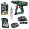 Bosch – Cordless Lithium- Ion Hammer Drill Kit and Accessories Set Bosch – Cordless Lithium- Ion Hammer Drill Kit and Accessories Set