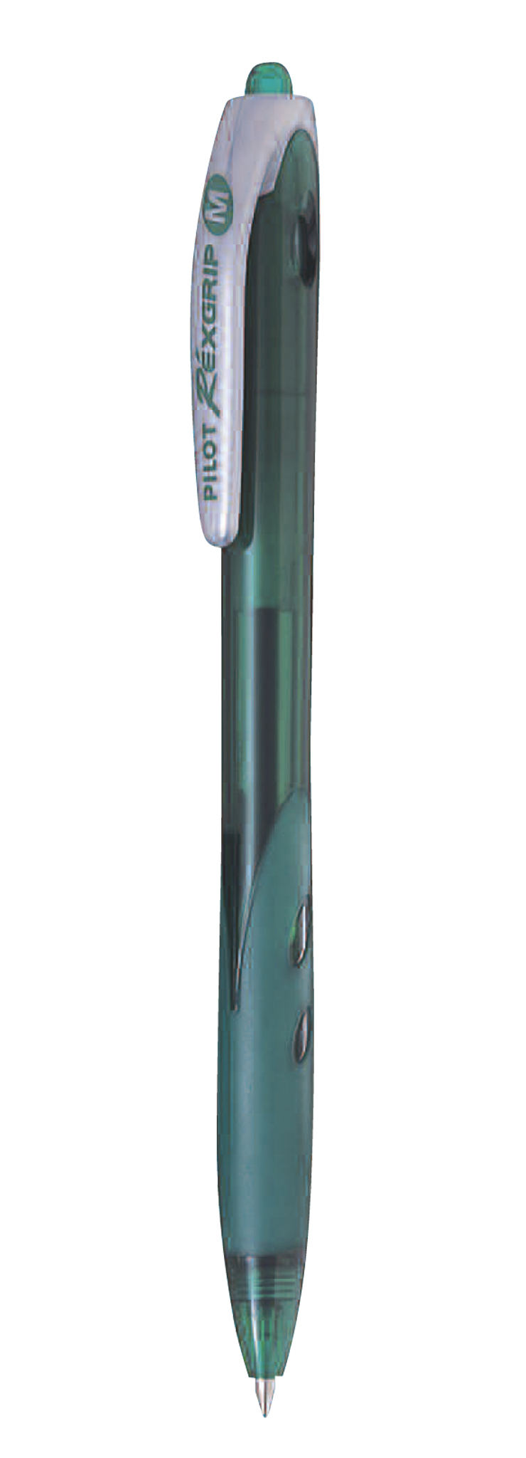 Pilot Rexgrip Retractable Medium Ballpoint Pen – Green