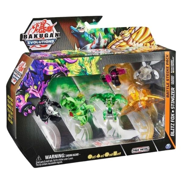 Bakugan Evolutions – Battle Strike Pack (True Metal) – Blitz Fox Stingzer