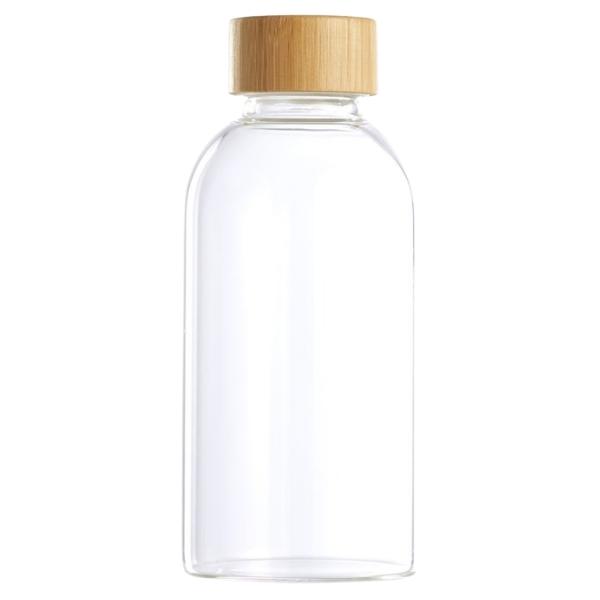 DAY – Glass Water Bottle with Bamboo Lid – 500ml – Pack of 12
