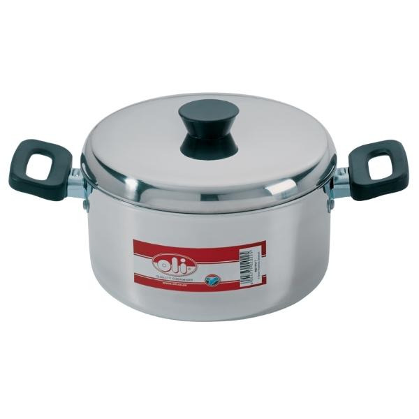 Oli – Polished Stewpan / Polished Aluminium Stewpan – 17cm