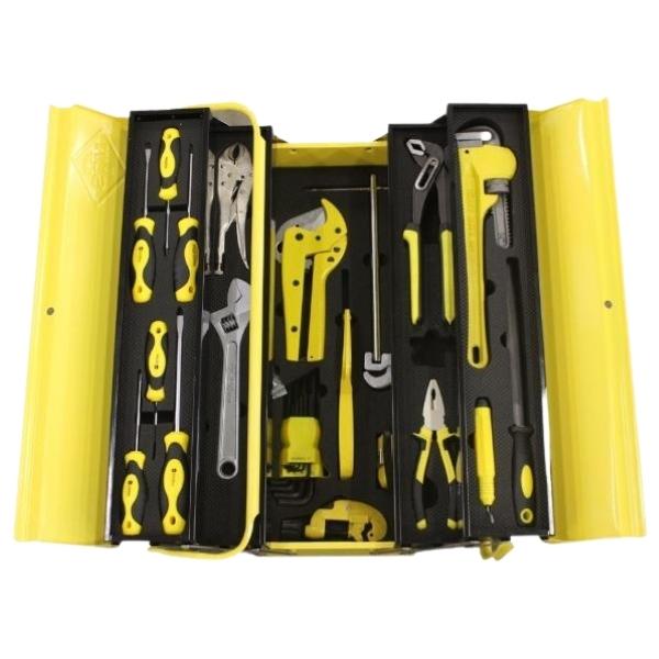 MTS – Plumber’s Toolbox / 5 Tray Cantilever Including Tools – 43 Piece