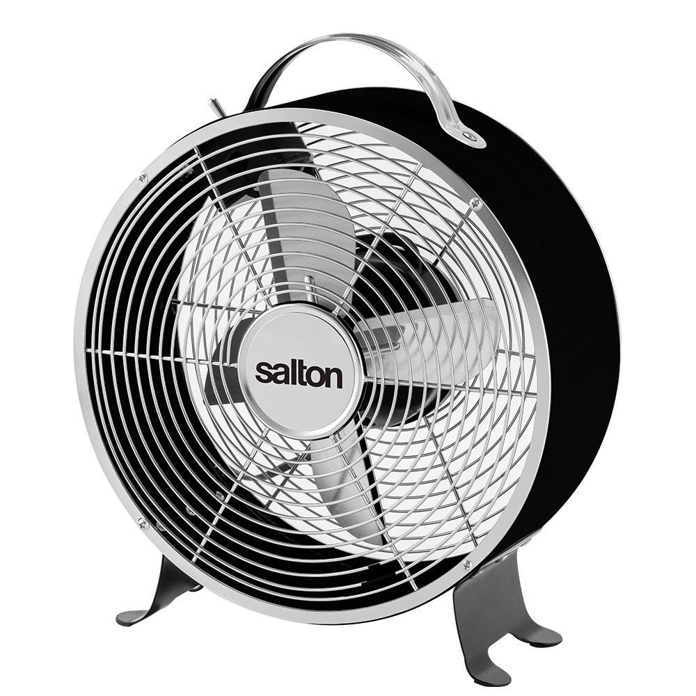 Salton 20cm Retro Desk Fan