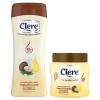 Clere – Body Lotion 400ml and Body Crème 500ml Combo Set -Tropical Coconut Clere – Body Lotion 400ml and Body Crème 500ml Combo Set -Tropical Coconut