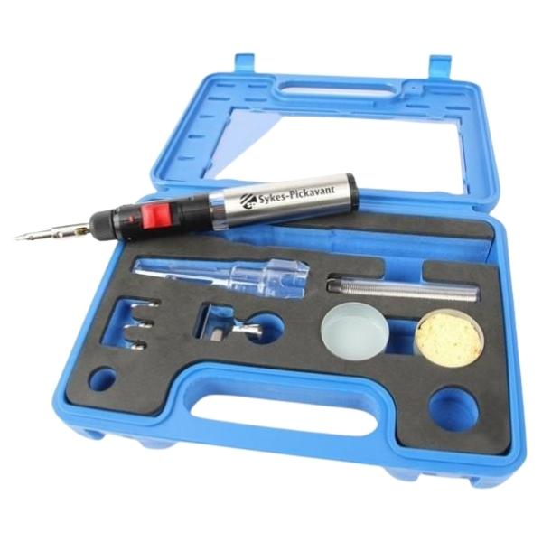 Sykes-Pickavant – Butane Soldering Iron Kit – 9 Piece
