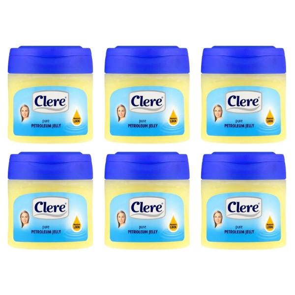 Clere – Pure Petroleum Jelly 250ml – Yellow – Pack of 6