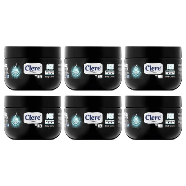 Clere – Body Crème For Men 250ml – Ice – Pack of 6