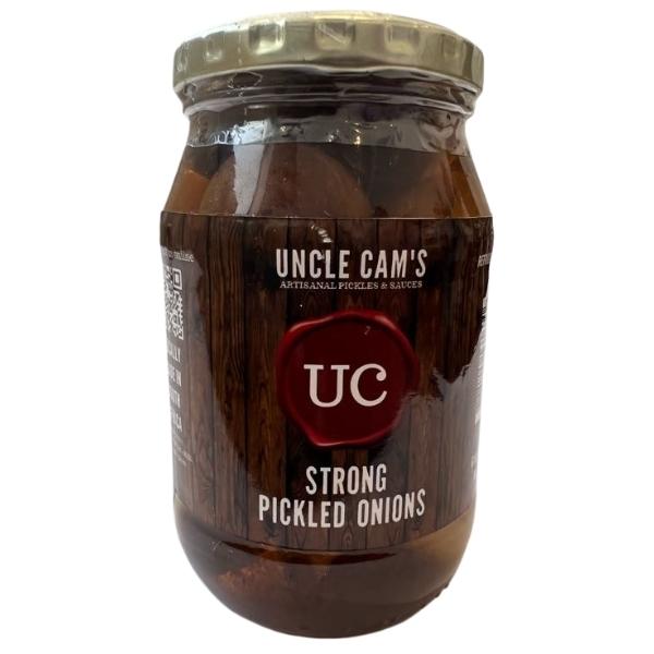Uncle Cam’s – Pickled Onions – Strong – 410g