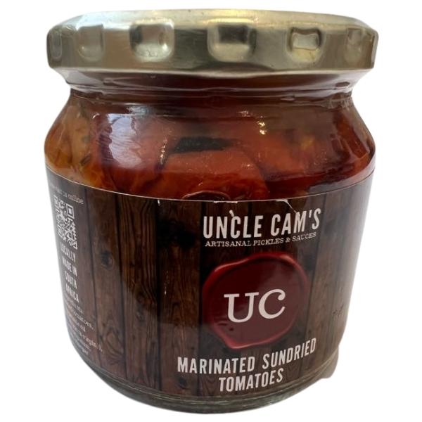 Uncle Cam’s – Marinated Sundried Tomatoes – 290g