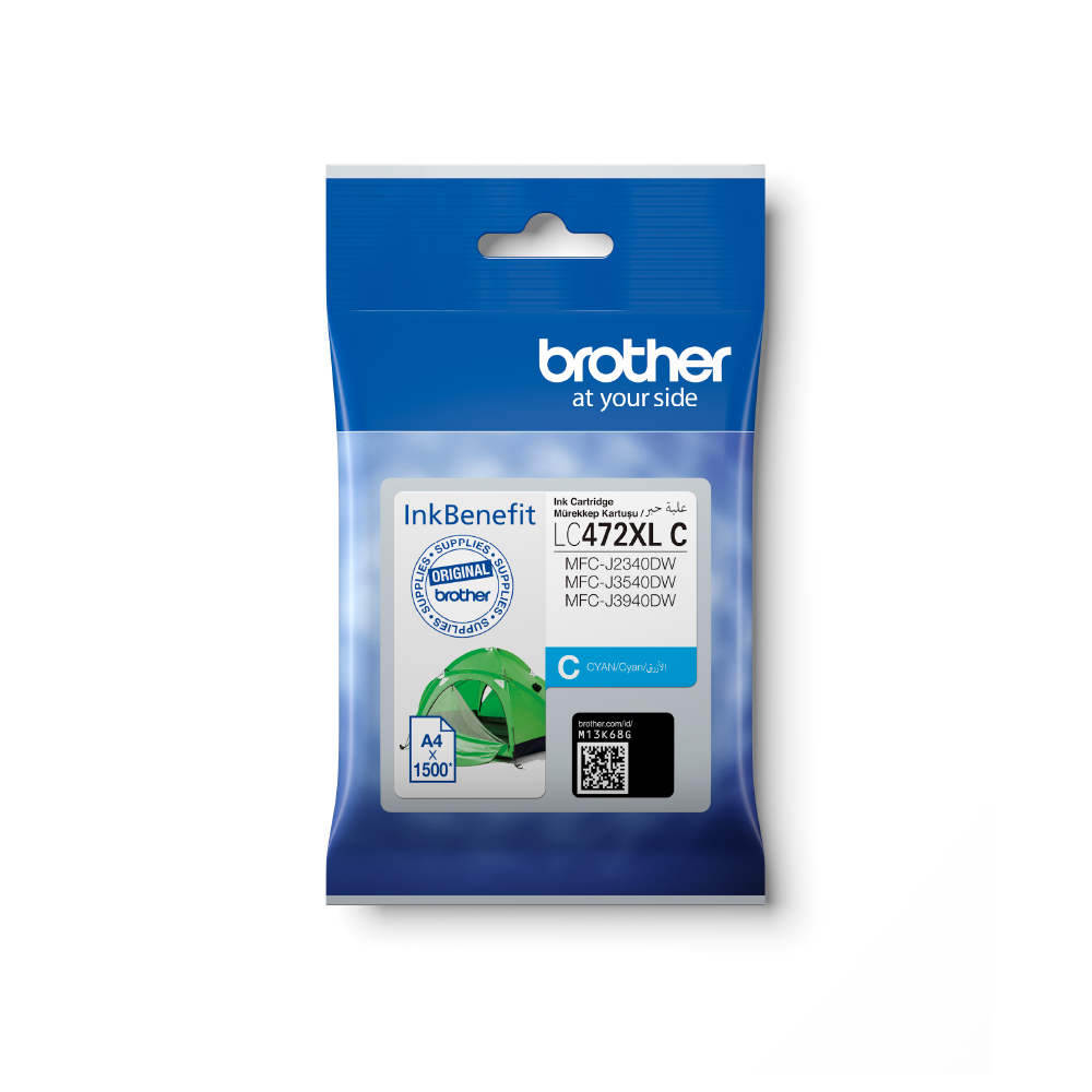 Brother LC472XL-C High Yield Cyan Ink Cartridge