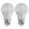Waco – LED Sphere Bulb / Lamp A60 E27 4000K Cool White 7W – Pack of 2 Waco – LED Sphere Bulb / Lamp A60 E27 4000K Cool White 7W – Pack of 2