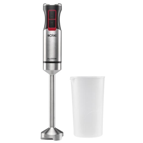 Solac – Pro Stick Blender With Measuring Cup (Stainless Steel) – 1000W