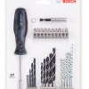 Bosch 27 Piece Blue Drill and Screwdriver Bit Set Bosch 27 Piece Blue Drill and Screwdriver Bit Set