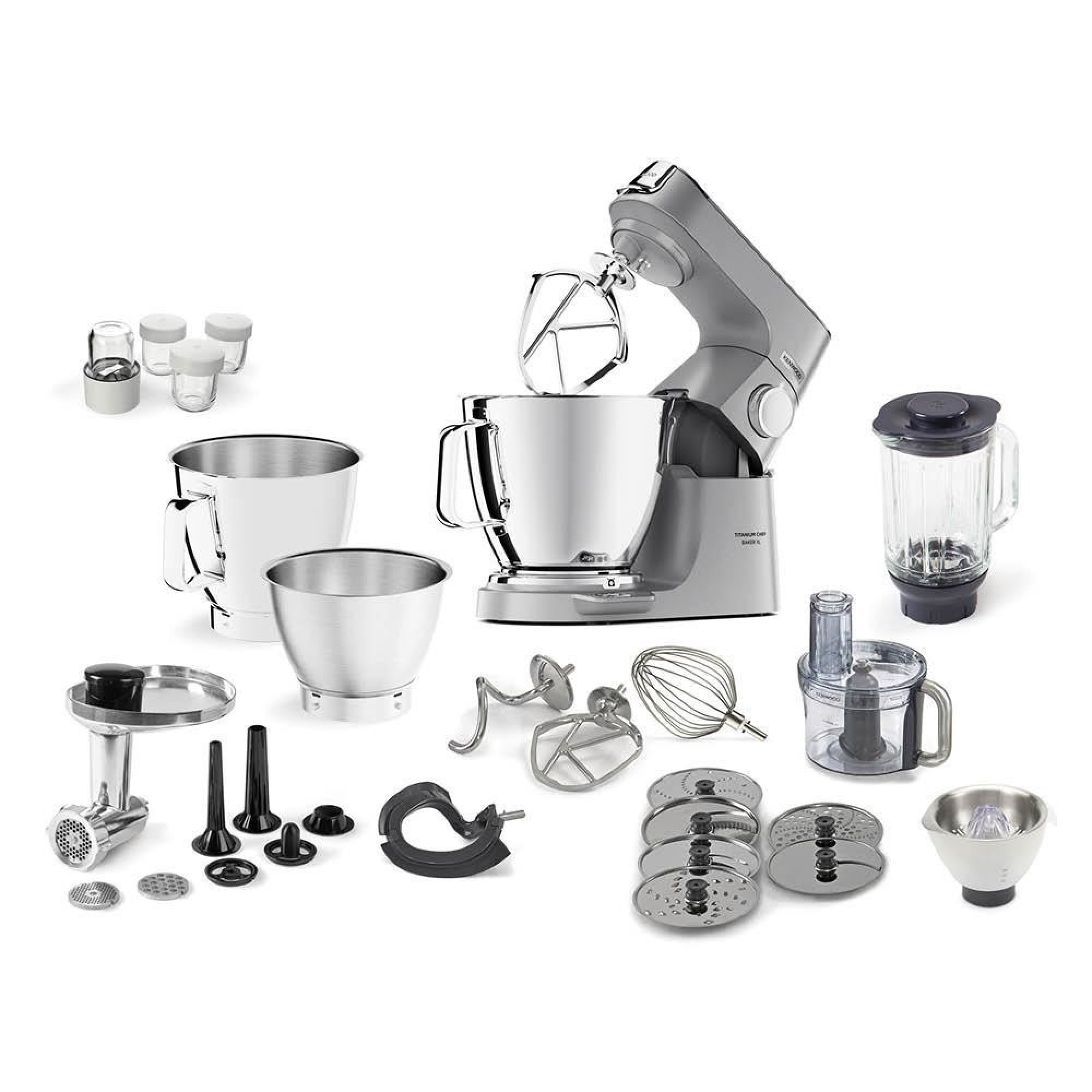Kenwood – Chef Baker Titanium XL Mega Pack – KVL85.704SI
