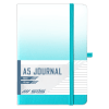 SDS A5 192 Page Lined Journal Hard Cover with Elastic Closure – Turquoise SDS A5 192 Page Lined Journal Hard Cover with Elastic Closure – Turquoise