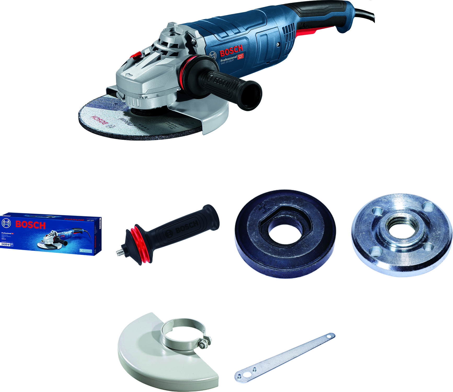 Bosch – Angle Grinder – GWS 24-180 P