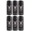PlayBoy – Men Deodorant 150ml – Code Black – Pack of 6 PlayBoy – Men Deodorant 150ml – Code Black – Pack of 6