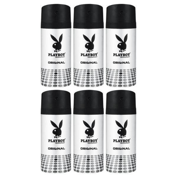 PlayBoy – Men Deodorant 150ml – Original – Pack of 6