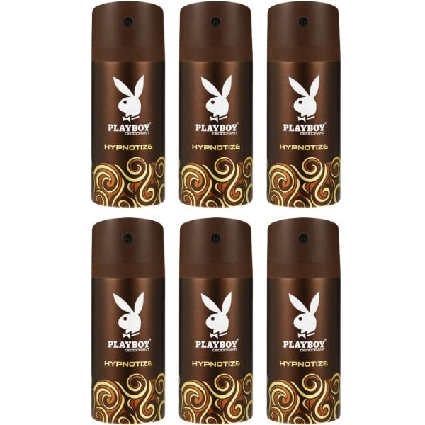 PlayBoy – Men Deodorant 150ml – Hypnotize – Pack of 6
